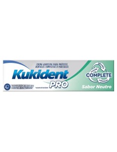 Kukident Pro Complete Crema Adhesiva Neutra Prótesis 47 G 2