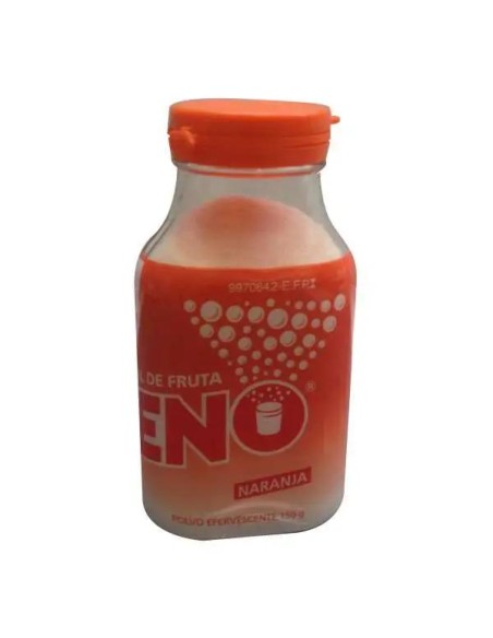 Sal de Fruta ENO Polvo Oral Efervescente Sabor Naranja 150 gr