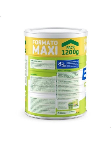 Blemil Plus 3 Crecimiento 0% Azúcar Añadido, 1200 gr