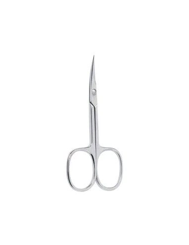 Beter Tijera De Manicura Para Pieles Cromada Curva 9,3 cm