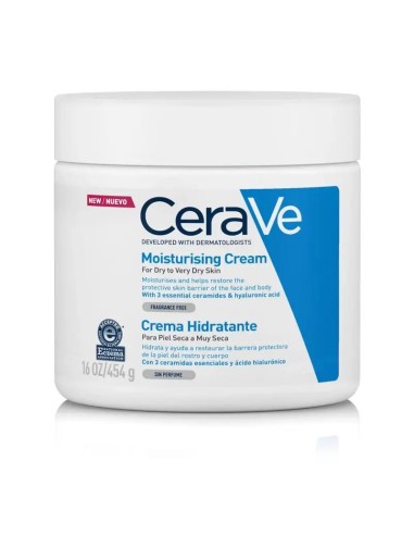 CeraVe Crema Hidratante, 454 gr