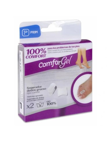 Comforgel Separador Dedos Tipo Carrete Talla S