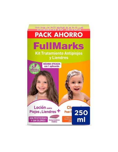 Fullmarks Antipiojos y Liendres Champú + Loción