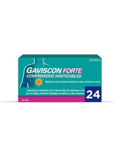 Gaviscon Forte, 24 Comprimidos Masticables 2