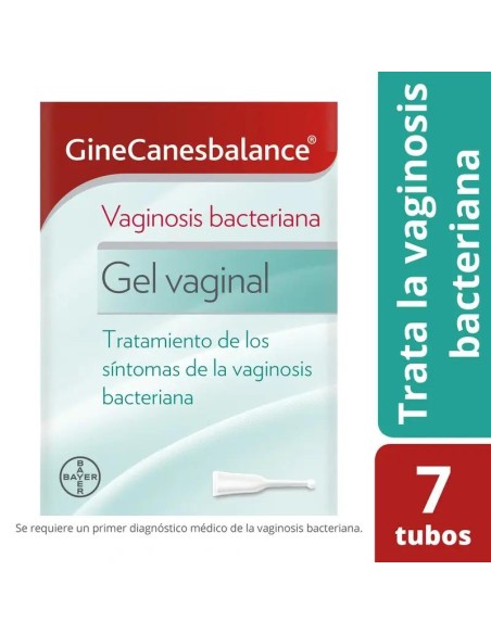 GineCanesbalance Gel Vaginal Antibacteriano, 7 Aplicadores GineCanesbalance Gel Vaginal Antibacteriano, 7 Aplicadores