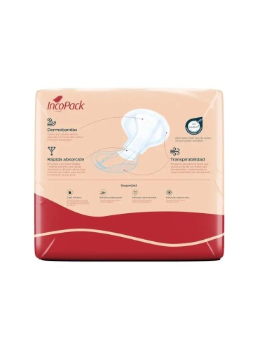 Incopack Anatómico Día, 80 unidades