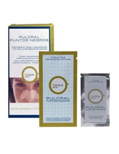 Ioox Pulcral Puntos Negros 6 Tiras+6 Toallitas