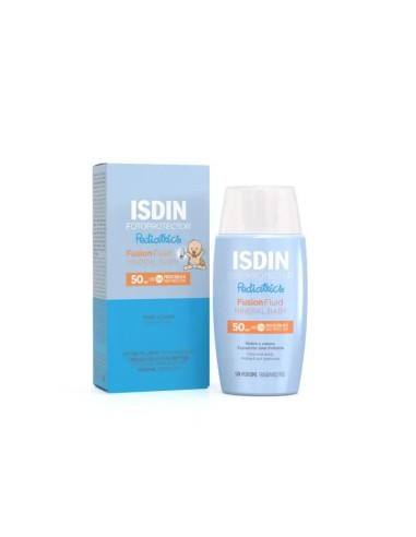 Isdin Fotoprotector Pediatrics Fusion Fluid Mineral Baby SPF 50 50Ml