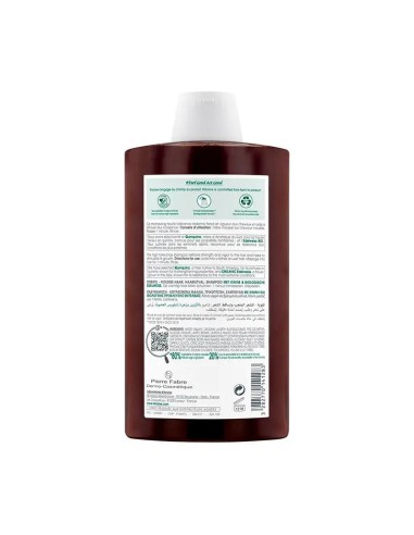 Klorane Champú a la Quinina y Edelweis Bio 400 ml