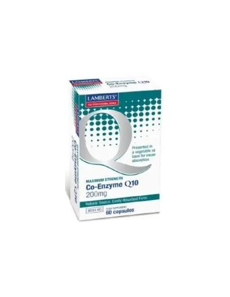 Lamberts Coenzima Q10 200 Mg. 60 cápsulas