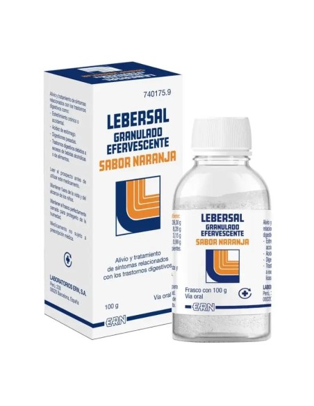 Lebersal Granulado Efervescente Naranja 100 gr Lebersal Granulado Efervescente Naranja 100 gr