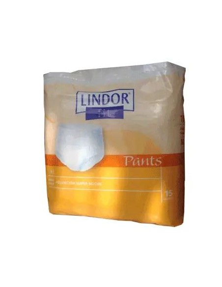 Lindor Pañales Fit Pants Super Noche Talla M, 60 unidades