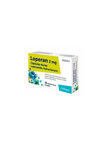 Loperan 2 mg 20 cápsulas