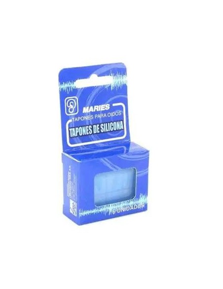 Maries Tapones Oidos Silicona 6 unidades