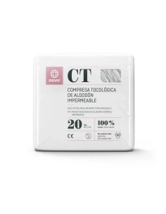 Maternity Compresa Tocológica De Algodón Impermeable, 20 unidades 2