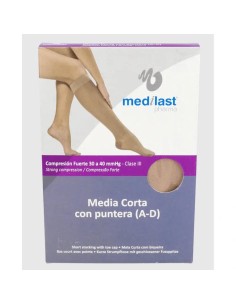 Medilast Media Corta Fte C/Puntera R606 Ex Grande 2