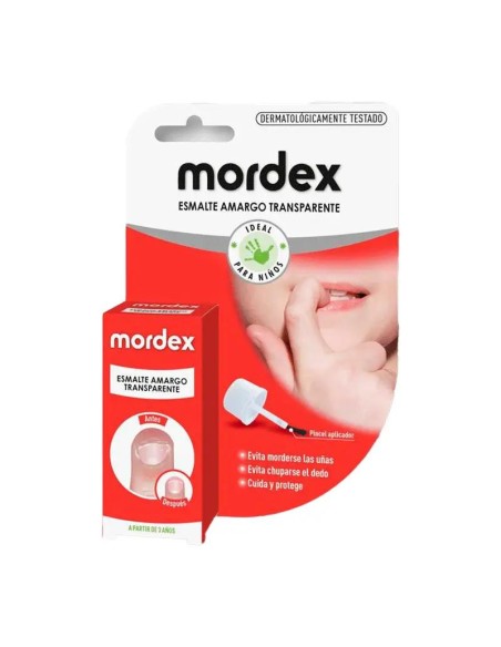 Mordex - Esmalte Amargo Transparente - Frasco 9 ml