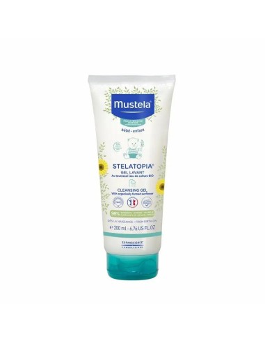 Mustela Stelatopia Gel de baño, 200ml