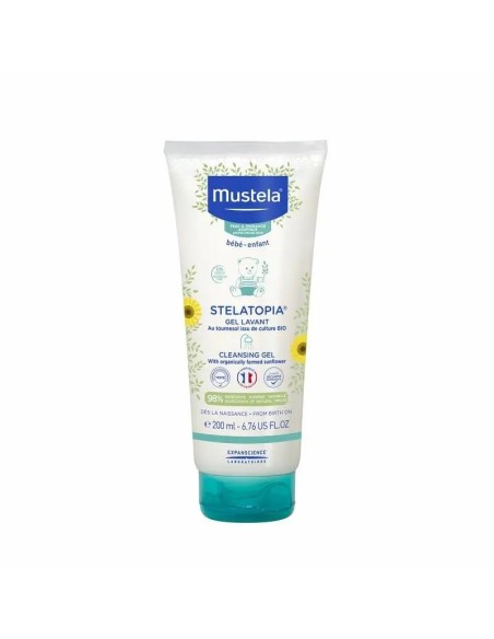 Mustela Stelatopia Gel de baño, 200ml