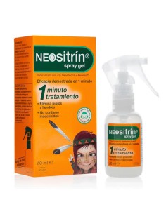NEOsitrín® Spray Gel Líquido Antipiojos 60 ml 2