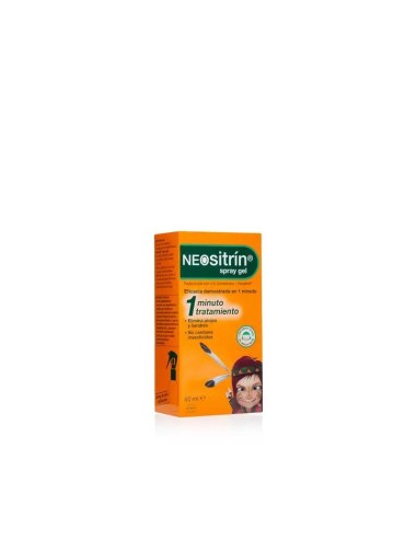 NEOsitrín® Spray Gel Líquido Antipiojos 60 ml