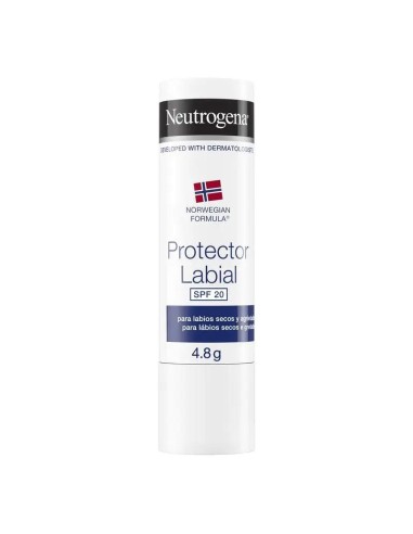 Neutrogena Bálsamo Labial SPF20, 4.8 g