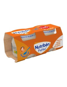 Nutribén Pack Potito Multifrutas, 2X120 gr