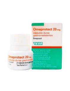 Omeprotect 20 mg Frasco, 14 cápsulas Gastrorresistentes 2