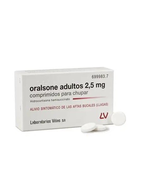 Oralsone Adultos 2,5 mg 12 comprimidos Para Chupar Oralsone Adultos 2,5 mg 12 comprimidos Para Chupar