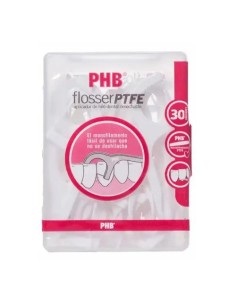 PHB FLOSSER PTFE Aplicador De Hilo Dental Desechable, 30 uds 2