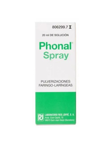 Phonal Spray Nasal 20 ml