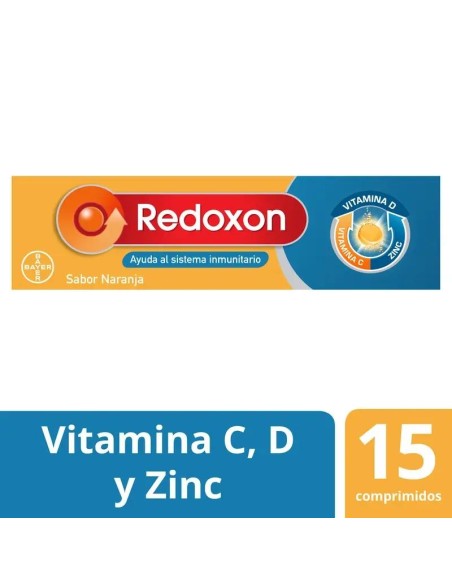 Redoxon Extra Defensas 15 Comprimidos Efervescentes