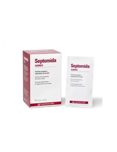 Septomida Limpieza De La Piel, 12 sobres