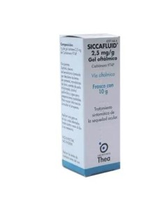 Siccafluid 2,5 mg/g Gel Oftálmico 10 gr 2
