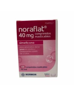 Simeticona Normon 40 mg, 100 Comprimidos Masticables 2