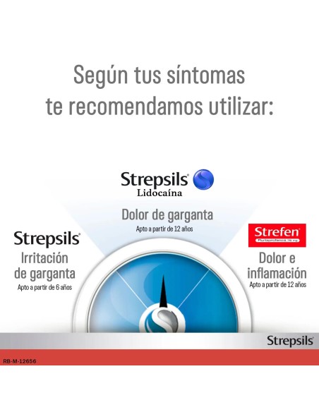 Strepsils con lidocaina, 24 Pastillas para Chupar Strepsils con lidocaina, 24 Pastillas para Chupar