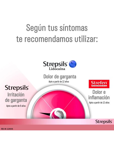 Strepsils Fresa, 24 Pastillas para Chupar Strepsils Fresa, 24 Pastillas para Chupar