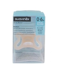Suavinex Chupete Zero-Zero 0-6M, 1 unidad