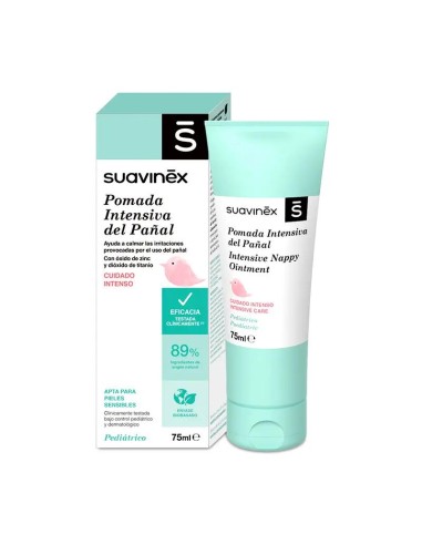 Suavinex Pomada Intensiva Pañal, 75 ml