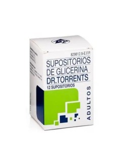 Supositorios Glicerina Dr Torrents Adultos 12 unidades 2