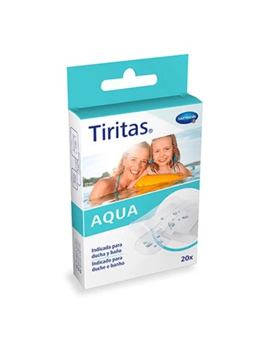 Tiritas Aqua Surtido 3 Tamaños 20 unidades
