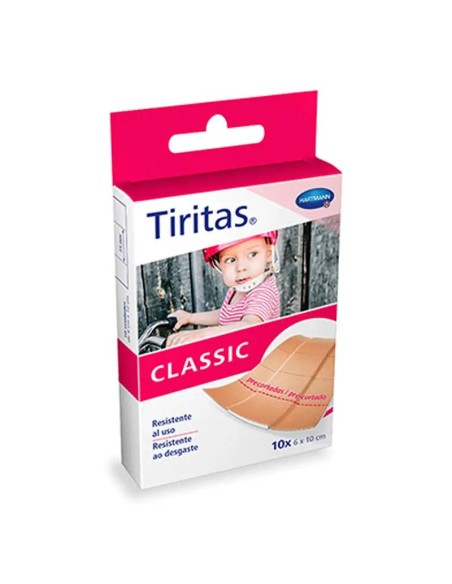 Tiritas Classic 6X10 cm Precortadas 10 unidades