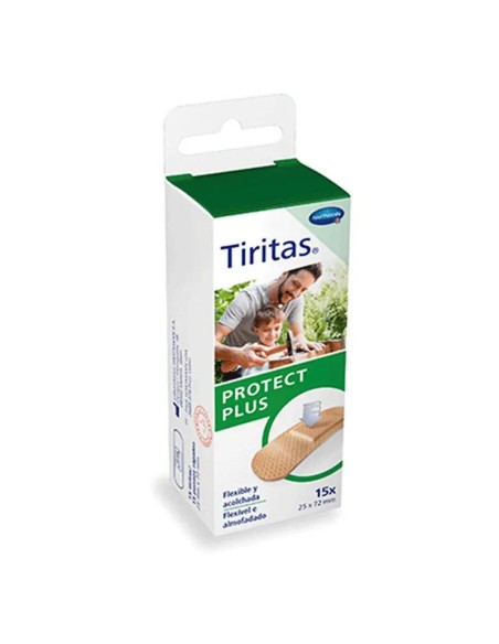 Tiritas Protect Plus Rapid 25X72Mm 15 unidades
