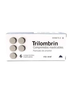 Trilombrin, 6 Comprimidos Masticables 2