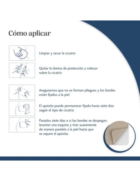Trofolastin Reductor Cicatrices 5x7,5 cm, 5 Parches