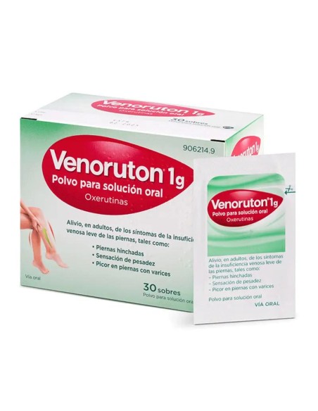Venoruton 1 gr Polvo Para Solución Oral 30 sobres Venoruton 1 gr Polvo Para Solución Oral 30 sobres