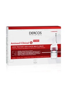 Vichy Dercos Technique Aminexil Clinical 5 Mujer (21 ampollas) 2