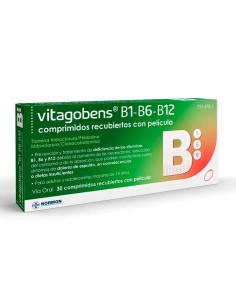 Vitagobens B1, B6, B12, 30 comprimidos Recubiertos 2