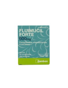 Zambon Fluimucil Forte 600 mg 20 comprimidos 2