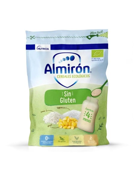 Almirón Cereales Ecológicos Sin Gluten, 200g Almirón Cereales Ecológicos Sin Gluten, 200g